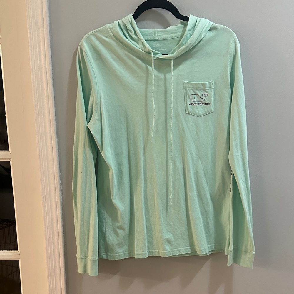 Vineyard Vines Mint Long Sleeve Tee